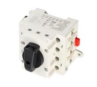 Jiawu Interruptor de Desconexión Solar de CC, 32 A CC 1000 V, Retardante de Llama, Carcasa de PC, Aislador de Circuito Fotovoltaico, Interruptor de Desconexión de Batería con Contactos Plateados,