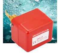 Jiawu Interruptor de Flujo de Paleta, Conexión de Rosca de 1/2 Pulgada Control de Flujo Ajustable Interruptor de de Agua, de HFS-15 con Contactos SPDT para Tratamiento de Agua Sistemas de Protección