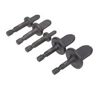 Jiawu Kit de Herramientas de Extensión de Tubo de Cobre para Aire Acondicionado, Rodamiento de Hexagonal, Expansor de Tubo de 5 uds., Acero para Taladro Eléctrico, 1/4-3/4 Pulgadas