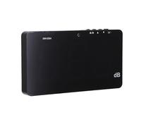 Jiawu Medidor de Decibelios Montado en la Pared Monitor de Nivel de Sonido de 30 a 130 DB, Pantalla LCD de 9,6 Pulgadas con Retroiluminación, Alarma Ajustable, para Oficina, Hogar, Hospital, Aula
