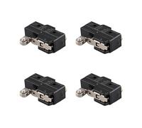 Jiawu Microinterruptor, Interruptor de Límite Momentáneo de 250 V 15 A con Acción Rápida, Interruptores Eléctricos en Miniatura Contactos 1NO 1NC para Proyectos de Bricolaje, Control Industrial,