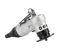 Jiawu Mini Máquina Biseladora Neumática Lineal, Herramienta Eléctrica Liviana con Codo de 45° de Mano, Herramienta de Biselado KOPO KP5702 para Espacios Estrechos, Profundidad Ajustable 0,1-0,9 Mm,