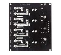 Jiawu Módulo de Relé de Estado Sólido de 4 Canales, 380V 8A Placa | Terminales de entrada KF301, terminales de salida KF1000-2P, para control de de 5 V a 12 V, interruptor automático
