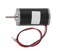Jiawu Motor de CC Magnético Permanente, Engranaje de Metal de Bobina de Cobre de Alto par y bajo Ruido, Motor de Cepillo de CC Serie 31ZY con Rotación CW CCW para Proyectos de Bricolaje Equipos de