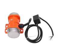 Jiawu Motor de Vibración Monofásico 220 V 3000 RPM IP66 Caja de Aleación de Aluminio Asíncrono Impermeable Fuerza de Excitación Ajustable Motor Vibrador de Hormigón para Construcción Minera (40W)