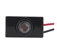 Jiawu Sensor de Fotocélula, Interruptor de Control de Luz de Amplio Voltaje 10V-50VDC, Interruptor Fotoeléctrico con Arandela Impermeable para Farola Lámpara de Patio Control Automático LED