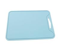 Jiawu Tabla de Cortar de Silicona Antideslizante, Tabla de Cortar Resistente Al Calor para Acampar, Cocina, Viajes, Ligera, Portátil, Plegable, 11,7 X 8,6 X 0,2 Pulgadas, Apta para Lavavajillas (BLUE)