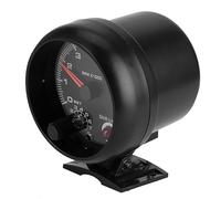 Jiawu Tacómetro de Coche de 3,75 "y 12V, Medidor de Tacómetro de 0-8000 RPM con Luz de Ajustable para Motores de Gasolina de 4, 6 y 8 Cilindros