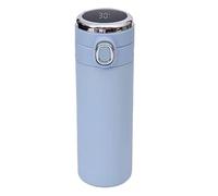 Jiawu Taza de Aislamiento Inteligente, Botella Térmica de Acero Inoxidable con Pantalla de Temperatura de 420 Ml, Termo de Doble Capa con Cierre de Seguridad para Viajes de Oficina, Gimnasio en Casa