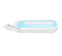 Jiawu Tijeras Eléctricas con Ergonómico, Tijeras Inalámbricas Ligeras para Cortar Cuero, Cartón, Papel, Tela, Artesanales con Hoja de Metal Duradera, Portátil con Batería