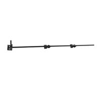 Jiawu Varilla de Caída para Puerta con Perno de Caña Resistente de 36 Pulgadas, Pestillo de Puerta de Acero Sólido, Tapón de Tierra para de Metal de Cerca de Madera, Cerradura de Exterior con