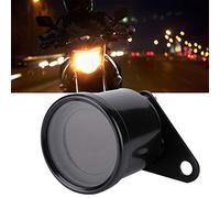 Jiawu Velocímetro Digital LED Universal para Motocicleta, Tacómetro, Medidor de Velocidad, Medidor de Nivel de Aceite de 0 a 160 Km/h, Carcasa Negra con Retroiluminación Transparente para