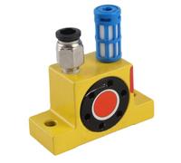 Jiawu Vibrador de Turbina Neumática G1/8 Oscilador de Aire Ajustable Manejo de Materiales Industriales de bajo Ruido de Alta Frecuencia 11,500-13,500 RPM