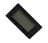Jiawu Voltímetro Digital LCD AC80-500V Medidor de Voltaje CA de Dos Cables Probador de Panel, Pantalla con Retroiluminación Azul de Baja Potencia de 0,2 W, Conexión Directa de 2 Cables, No Necesita