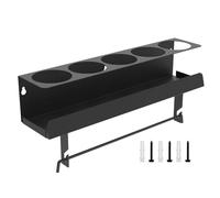 JIEBWCHA Soporte De Botella De Spray, Soporte De Botella De Spray 43x9.6x10.2cm, Soporte De Pared Para Botellas De Spray, Soporte De Lata De Pulverización, Estante De Botella De Pulverización