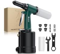 JiGiU Remachadora Neumática 1408KGF Pistola Remachadora Neumática