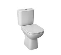 Jika Deep - WC Conjunto combinado con cisterna, desagüe posterior, Dual Flush, blanco H8266160002801