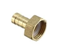 JINFEUGE Adaptador de Conexión de Manguera con Púas de Latón, 8 Mm, Rosca Hembra de 1/2"/ Color/12Mm