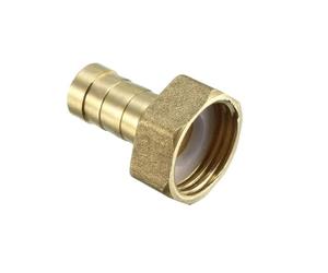 JINFEUGE Adaptador de Conexión de Manguera con Púas de Latón, 8 Mm, Rosca Hembra de 1/2"/ Color/12Mm