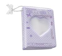 JINGLING Carpeta para tarjetas coleccionables - Funda pequeña impermeable para tarjetas, funda protectora coleccionable y libro de fotos, para visualizar, organización, colección también para