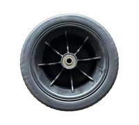Jinhxofs Neumáticos para, Neumáticos Macizos, Portátiles, Ligeros, para Remolque, Carro de Mano, Rueda de, para Viajes Al Aire Libre Y en, L