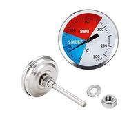 JIOLLGBBM Termómetro de parrilla de acero inoxidable de 0 a 300 grados Celsius, apto para barbacoa, cocina, utensilios de cocina y uso en cocina