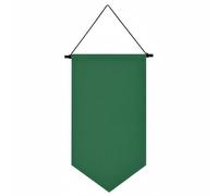 JISADER Display Board Expositor en Forma de Banderín para Pared Fabricado en Poliéster y Madera Organizador de Pines y Piezas de Colección Adecuado para, Verde Militar, Pequeño