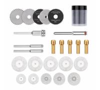 JISADER Kit Accesorios Multiherramienta, Herramienta Rotativa para Bricolaje, Mini Amoladora y Taladro, Paquete práctico mejorado y engrosado - 60 piezas