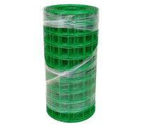 JISADER Malla metálica soldada, Malla electrosoldada Verde 1-2m, Alambre de Acero bajo Carbono 2-3mm, para y Jardines