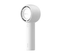 JISULIFE Mini ventilador portátil diseño seguro sin aspas, potente ventilador turbo de mano con 5 velocidades, 16 horas de enfriamiento, bolsillo pequeño para viajes o uso diario