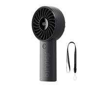 JISULIFE Ventilador de Cuello Portátil, 4000 mAh USB Recargable, Ventilador de Cuello Colgante Sin Hojas - Rosa
