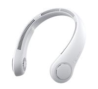 JISULIFE Ventilador de Cuello Portátil, 5 Velocidades, 4000 mAh