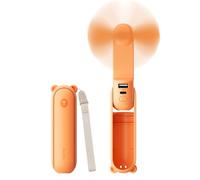 JISULIFE Ventilador Portátil 3 en 1 con Power Bank y Linterna