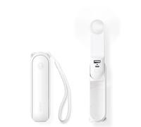JISULIFE Ventilador Portátil 3 en 1 con Power Bank y Linterna
