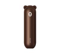 Jisulife ventilador portátil de mano Life 8 Plus 4500 mAh, marrón Brown