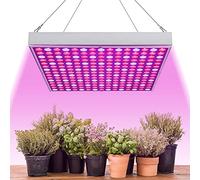 Jiubiaz 15W Grow Light, Lámpara de Planta, Lampara de Cultivo Indoor, Luz de Crecimiento de plantas, Espectro Completo, para la Germinación, el Crecimiento y la Floración de las Plantas