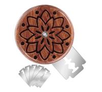 Jiwyunlu Cuchilla Lame Para Pan,Cuchilla de Madera para Cortes Precisos | Para Marcado De Pan En El Horneado | Para Fermentación Corte y Horneado de Panadería Artesanal