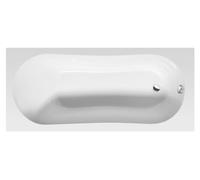 JIZERA: Bañera de 160 x 70 x 39 cm, color blanco, sin patas