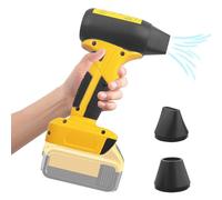 JJFX Ventilador turbo comprimido para batería Dewalt 18V XR, ventilador de 4 velocidades máximo 130.000RPM inalámbrico de alta velocidad para limpiador de aire, limpieza de teclado, secado, soplador