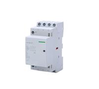 JJHQOKYNA Contactor CA Modular HCH8s-25A 4P 16A 20A 25A 4NO 4NC 50/60Hz 2NO 2NC 24V 110V 220V Guía de contactores domésticos(4P 25A 3NO1NC DC24V)