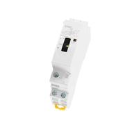 JJHQOKYNA Contactor doméstico de Control Manual Modular Tipo riel 2P 16A 20A 25A 2NO o 2NC 220V(2P 25A 2N0 220V)