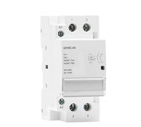 JJHQOKYNA Contactor Modular 2P 63A 2NO o 2NC 1NO1NC Montaje en Carril DIN CA 220 V 230(2P 63A 2N0 220V)