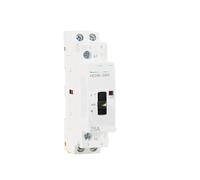 JJHQOKYNA Contactor Modular de CA for Uso doméstico, HCH8-25M, 2P, 16A, 20A, 220V, for riel DIN, con Interruptor Control Manual, 2NO, 1NO, 1NC o 2NC(2P 25A 2NO 230V)