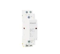 JJHQOKYNA Contactor Modular doméstico HCH8-25 2P 16A 20A 25A 2NO o 2NC 1NO1NC 220V Guía de contactores domésticos(2P 25A 2NC AC230V)