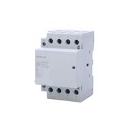 JJHQOKYNA Contactor Modular HCH8s-63, 40 A, 100 A, 4 Polos, 63 A, NA, NC, 2, 220 V, 110, 24, for Uso doméstico, Tipo riel DIN, 50/60 Hz(4P 63A 2NO2NC AC230V)