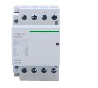 JJHQOKYNA Contactor Modular HCH8s-63 4P 63A 4NO 4NC 2NO 2NC 380V 220V 110V CA 24V automático doméstico Tipo Carril DIN iCT 50/60Hz(4p 63a 2no2nc Ac230v)