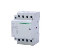 JJHQOKYNA Contactor Modular HCH8s-63, 50 Hz, 60, 4 Polos, 63 A, NA, NC, 2, 220 V, 110, 24, CC, automático, for Uso doméstico, Tipo riel DIN, iCT(4p 63a 2no2nc Dc24v)