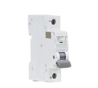 JJHQOKYNA Riel DIN DC MCB 6KA 1P 250V Mini disyuntor 6A 10A 16A 20A 25A 32A 40A 50A 63A 1 unidad (50A)