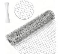 Jnchdghwa de Alambre para Gallinero, Cerca de Alambre de 12 M X 40 Cm, de Alambre para Gallinero, de Alambre para Ratones, de Alambre para Pollitos