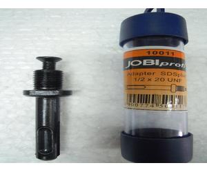 Jobi adaptador sds plus a rosca 1/2' 10011, conexión segura, diseño
